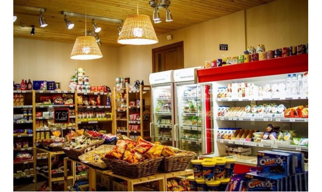 Продуктовый магазин по цене товарного остатка