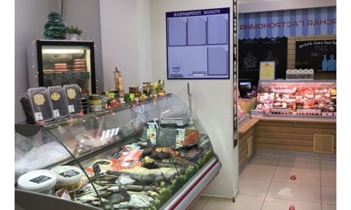Рыбный павильон / 2 года работы