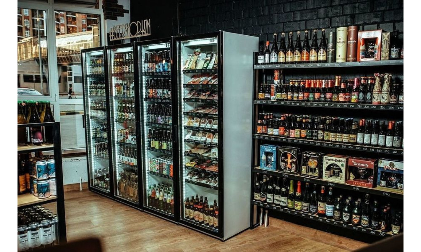 Магазин пива и продуктов в новом ЖК