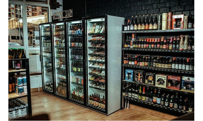 Магазин пива и продуктов в новом ЖК