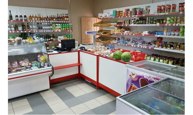 Магазин продуктов 24 часа с алкогольной лицензией