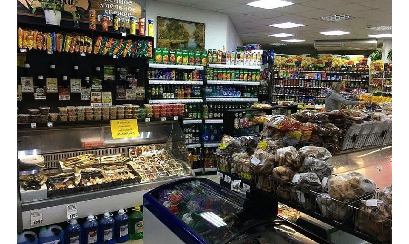 Магазин пива и продуктов в новом ЖК