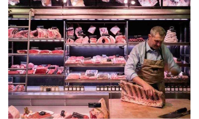 Магазин фермерских продуктов в удачной локации.